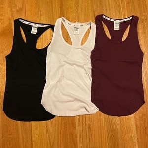 Set of Pink Muscle Shirts